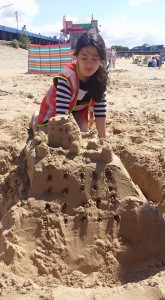 Sandcastle fun 